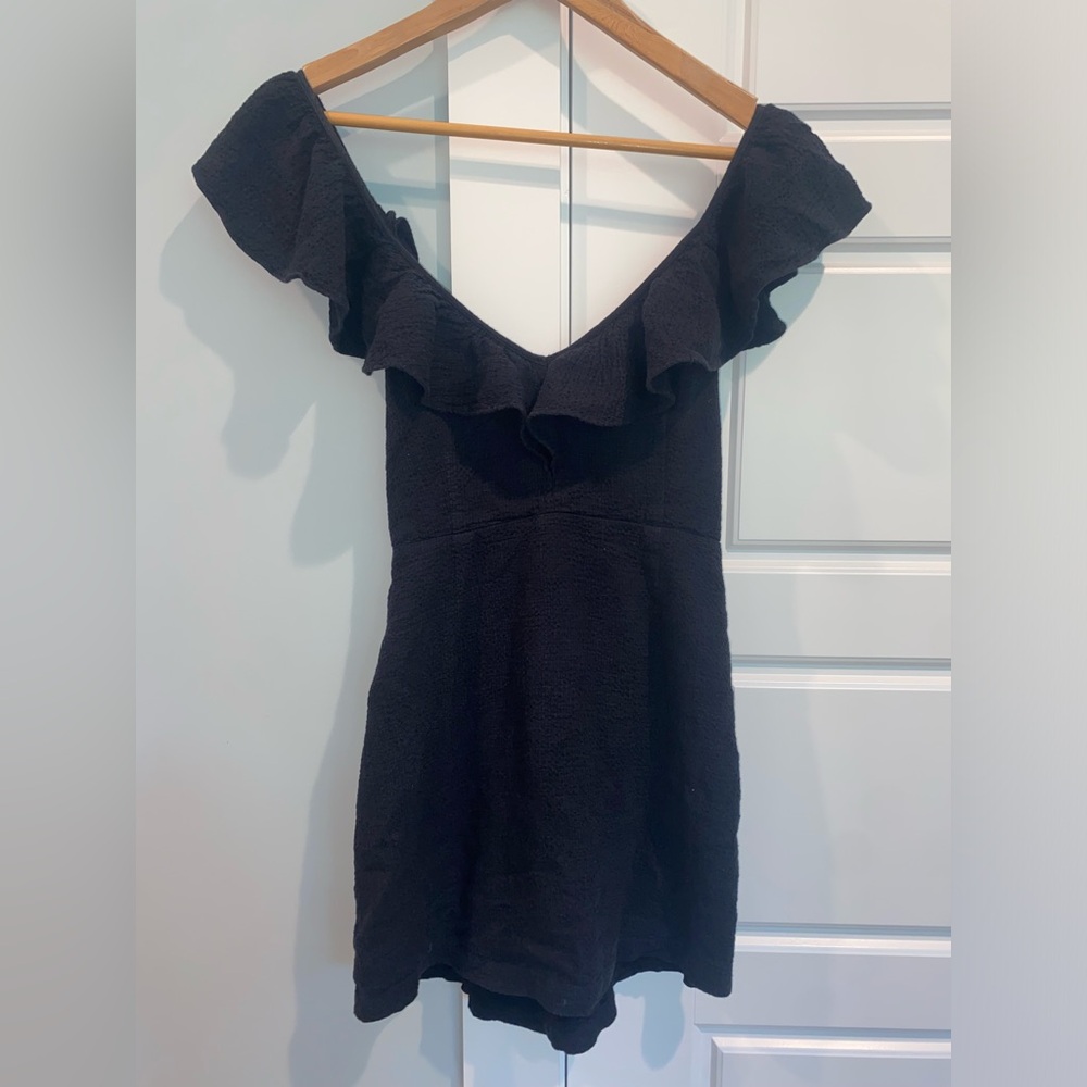 Black Mini Dress- Size S